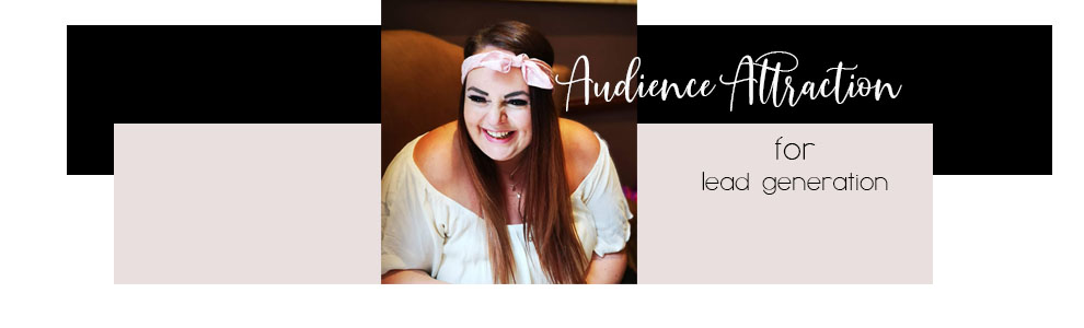 web banner for audience attraction programme