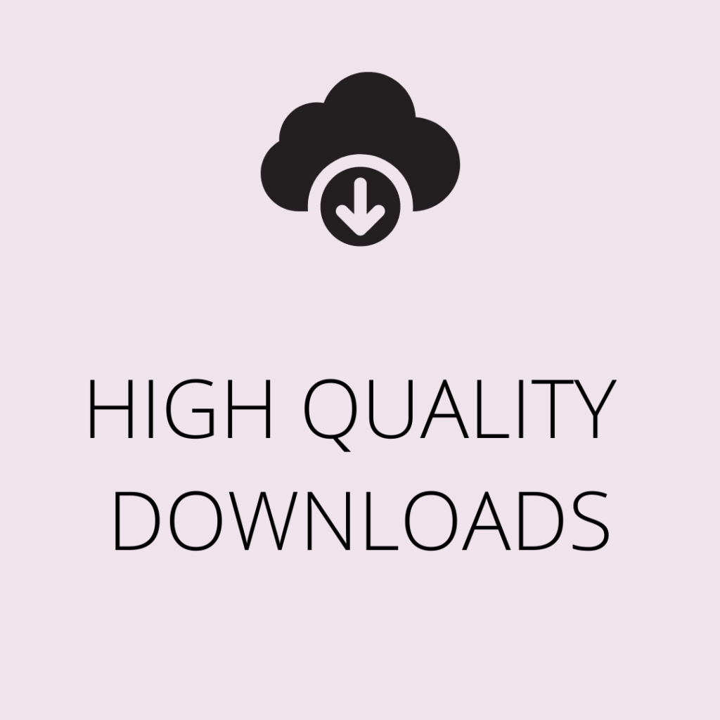 High-quality-downloads